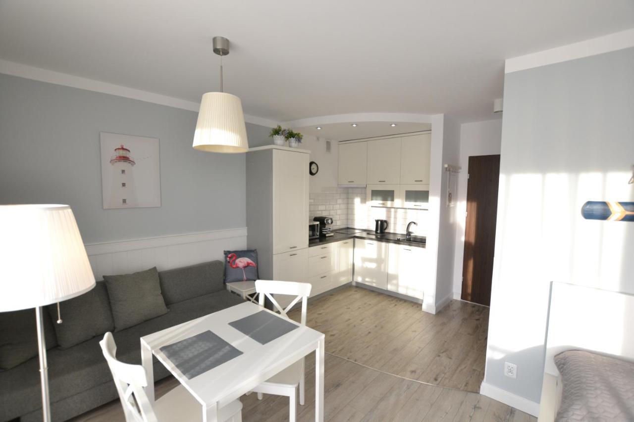 Darlowko Apartament Morski Dış mekan fotoğraf